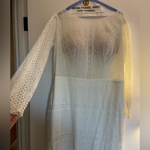 Boho Wedding Dress- size 24 - Picture 7 of 11